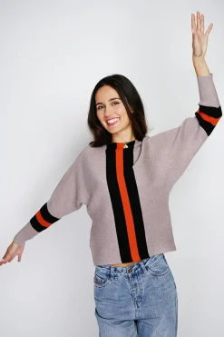 Assuili Pulls|Pull en Cachemire mélangé ras du cou désert