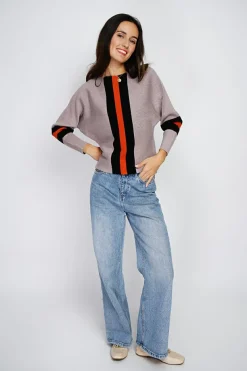 Assuili Pulls|Pull en Cachemire mélangé ras du cou désert