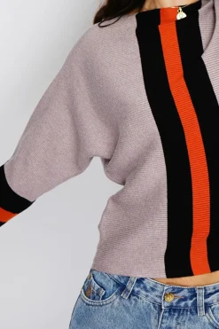 Assuili Pulls|Pull en Cachemire mélangé ras du cou désert