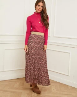 Soft Cashmere Pulls|Pull en Cachemire mélangé Senda fuchsia