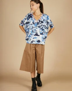 Cashmere Tribu Pulls|Pull en Coton & Cachemire Maya à motif nuit