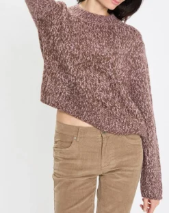 Marc O'Polo Pulls|Pull en Laine & Alpaga mélangés marron