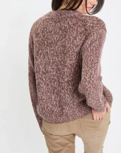 Marc O'Polo Pulls|Pull en Laine & Alpaga mélangés marron