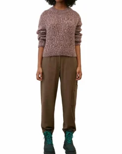 Marc O'Polo Pulls|Pull en Laine & Alpaga mélangés marron