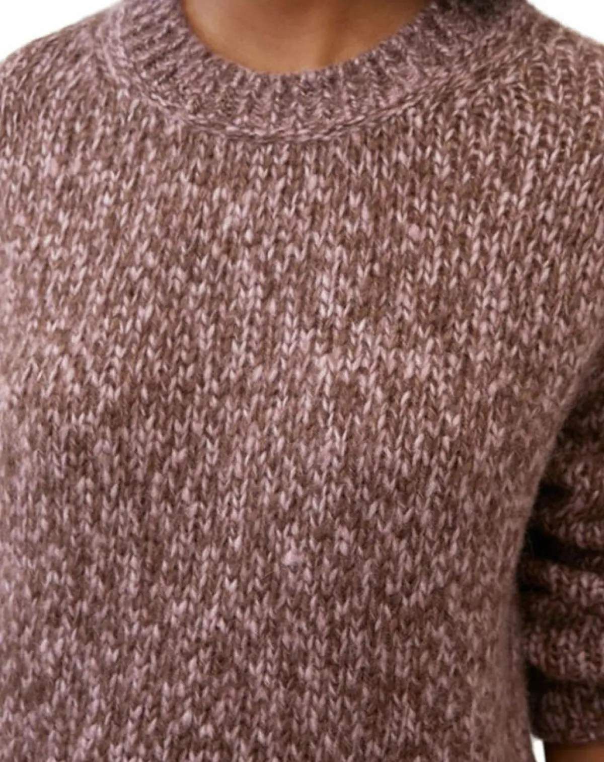 Marc O'Polo Pulls|Pull en Laine & Alpaga mélangés marron