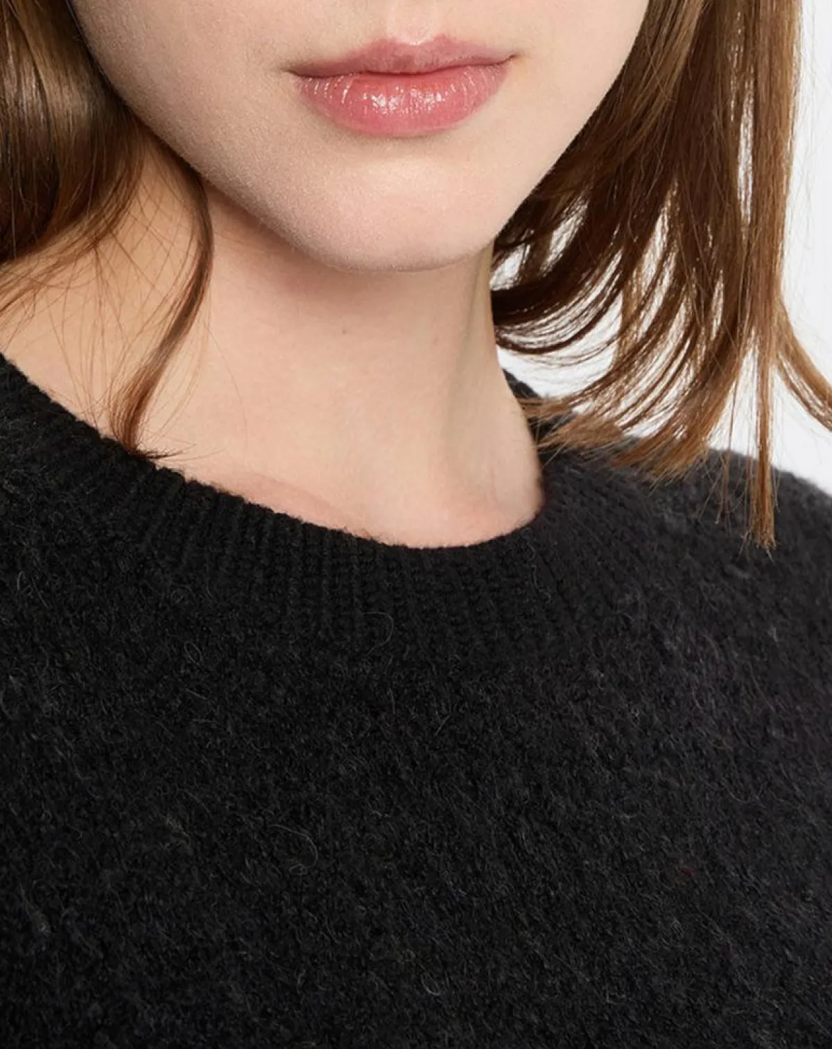 Marc O'Polo Pulls|Pull en Laine & Alpaga mélangés noir