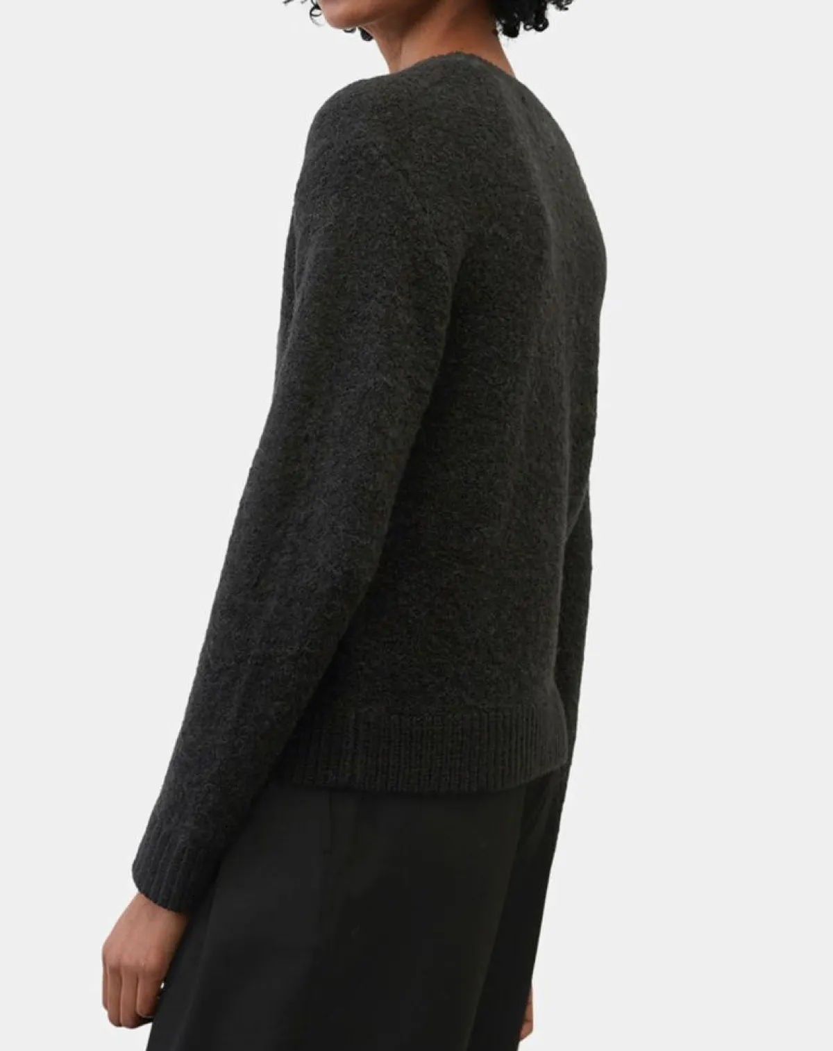 Marc O'Polo Pulls|Pull en Laine & Alpaga mélangés noir