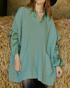 Lauren Vidal Pulls|Pull en Laine & Cachemire mélangés Naos amande