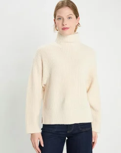 Galeries Lafayette Pulls|Pull en Laine & Cachemire Sydney écru