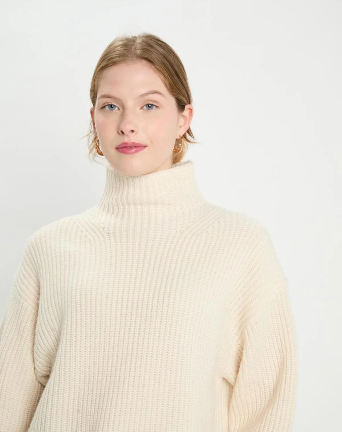 Galeries Lafayette Pulls|Pull en Laine & Cachemire Sydney écru