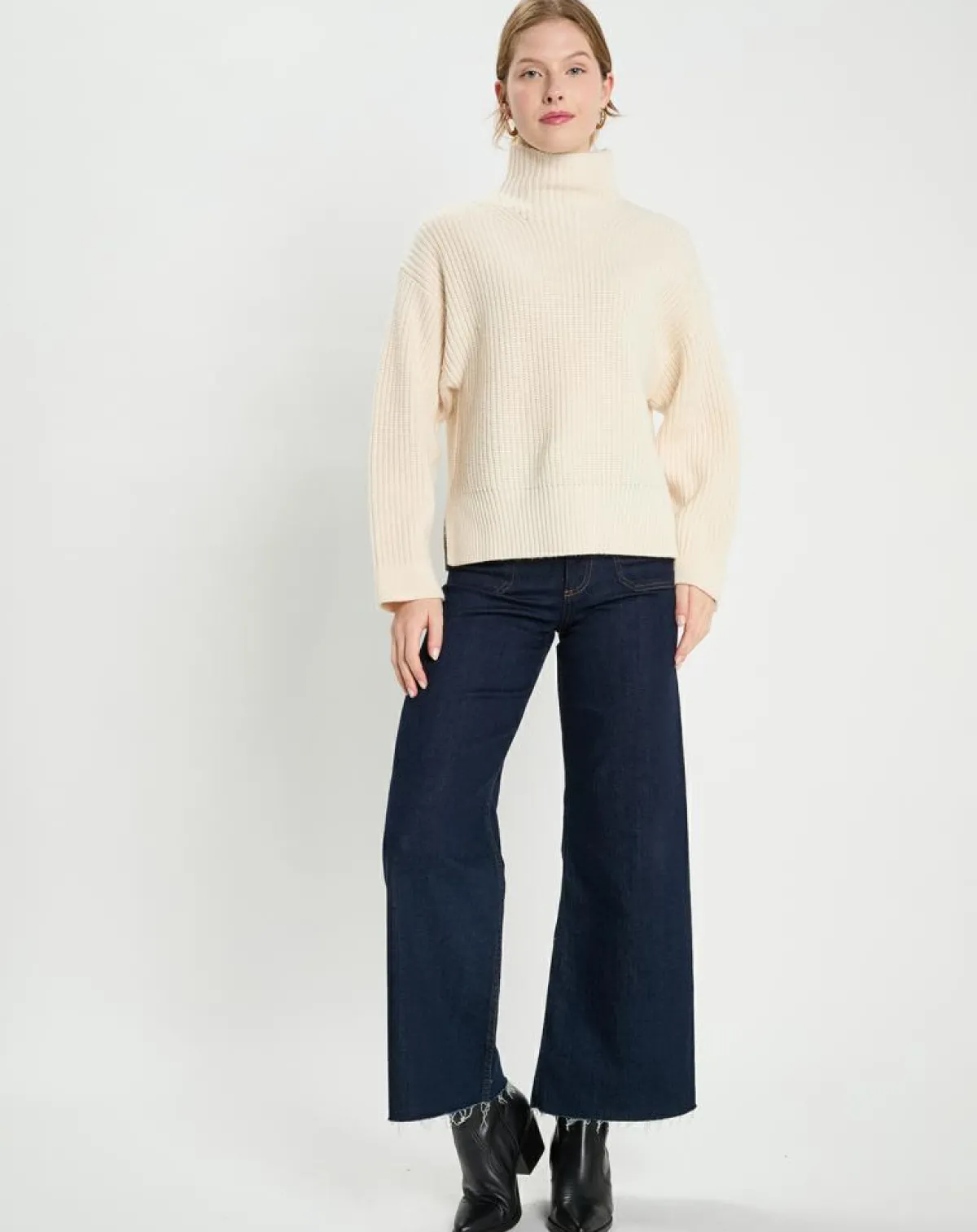 Galeries Lafayette Pulls|Pull en Laine & Cachemire Sydney écru