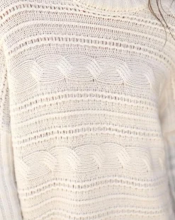 Lauren Vidal Pulls|Pull en Laine & Cachemire Nox crème