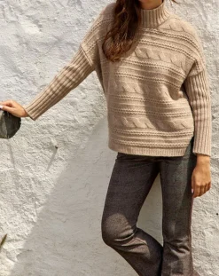 Lauren Vidal Pulls|Pull en Laine & Cachemire Nox sable