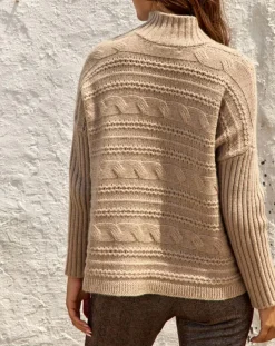 Lauren Vidal Pulls|Pull en Laine & Cachemire Nox sable