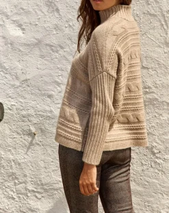 Lauren Vidal Pulls|Pull en Laine & Cachemire Nox sable
