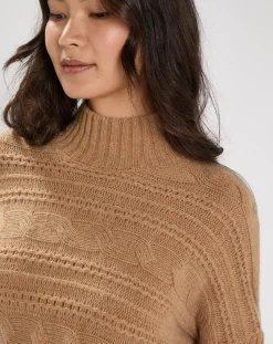 Lauren Vidal Pulls|Pull en Laine & Cachemire Nox ocre
