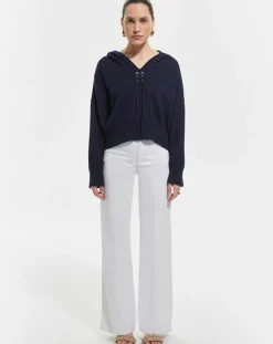 Zapa Pulls|Pull en Laine & Coton Nicky nocturne