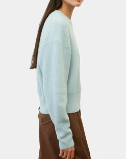 Marc O'Polo Pulls|Pull en Laine mélangée & Alpaga bleu clair