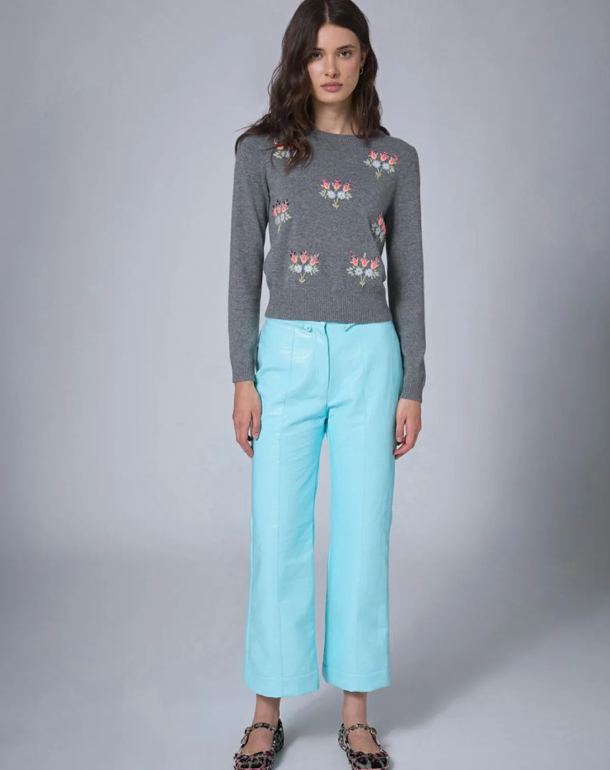 Manoush Pulls|Pull en Laine mélangée BCBG gris