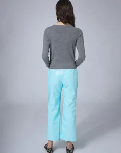 Manoush Pulls|Pull en Laine mélangée BCBG gris