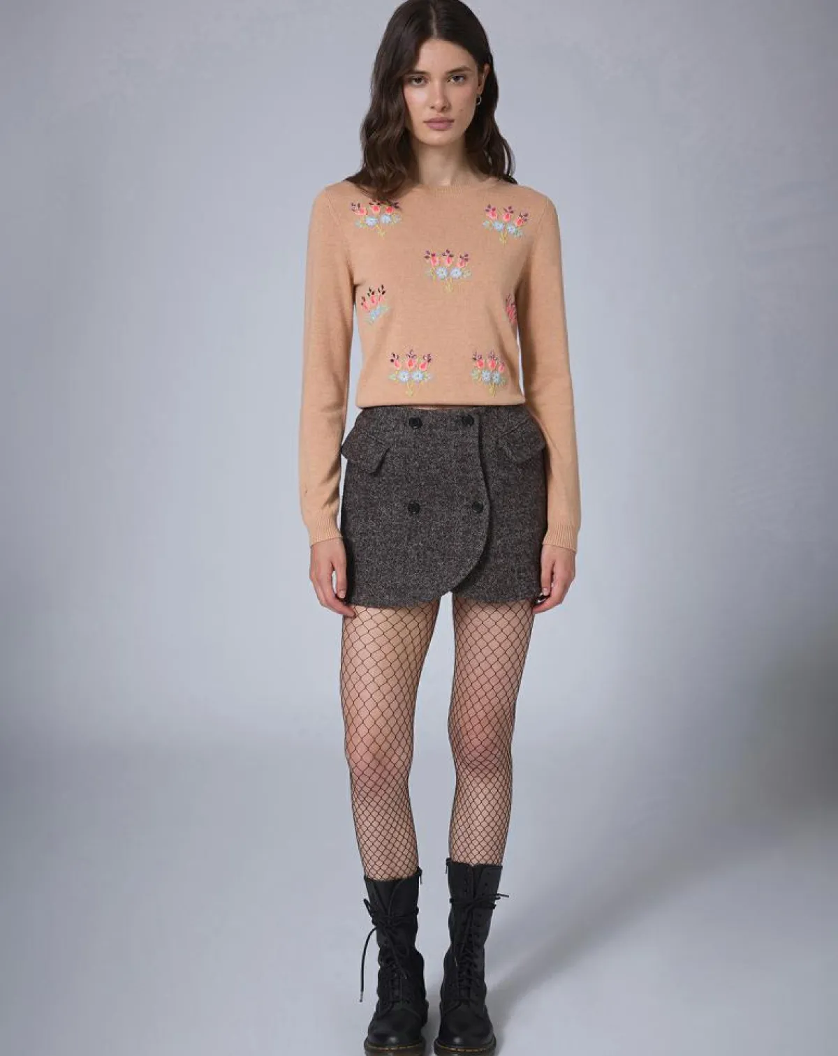 Manoush Pulls|Pull en Laine mélangée BCBG camel