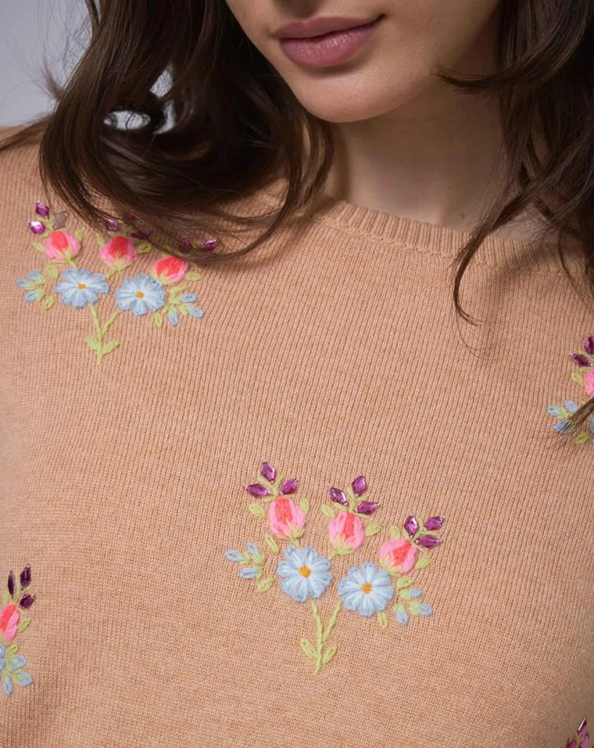 Manoush Pulls|Pull en Laine mélangée BCBG camel