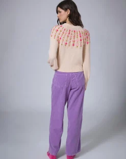 Manoush Pulls|Pull en Laine mélangée Claudine nude