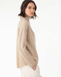 Indies Pulls|Pull en Laine mélangée Conrad beige