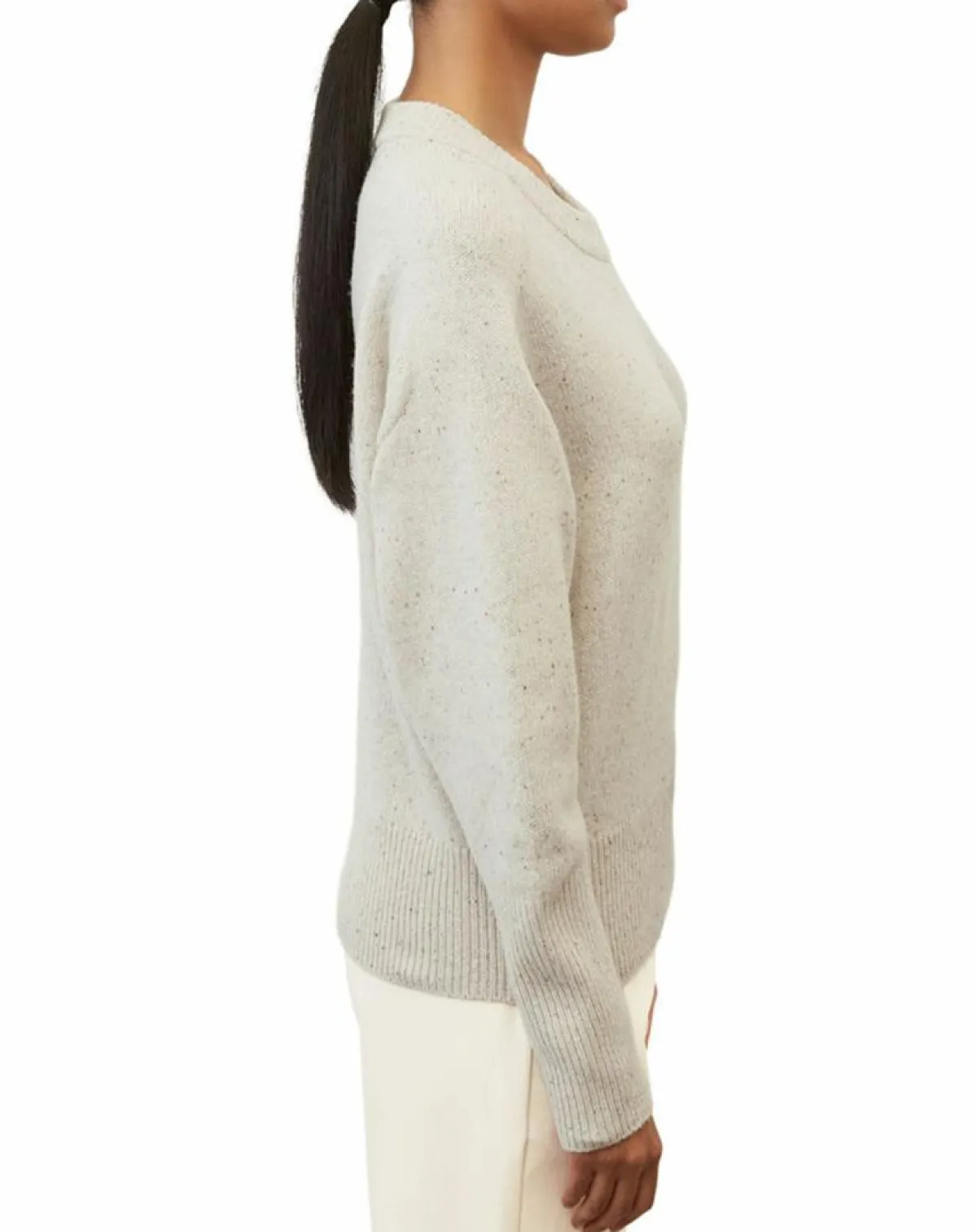 Marc O'Polo Pulls|Pull en Laine mélangée écru