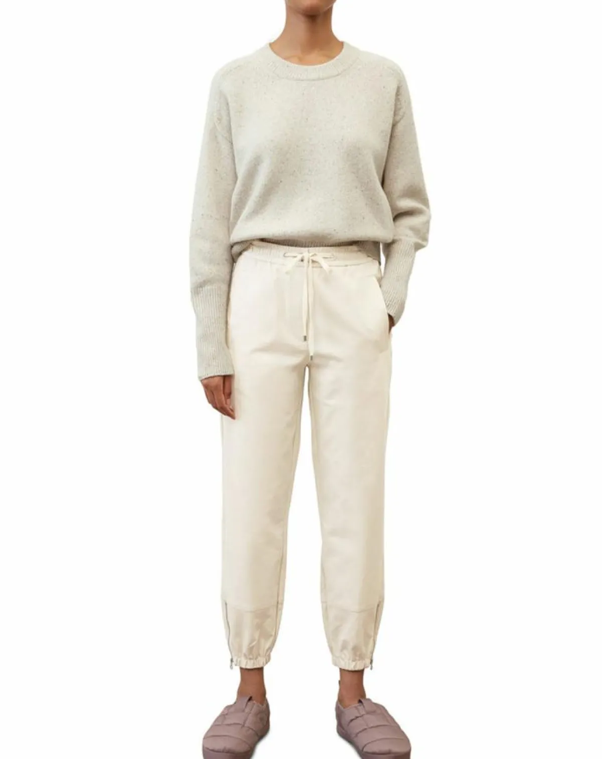 Marc O'Polo Pulls|Pull en Laine mélangée écru