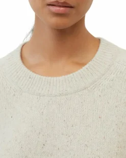 Marc O'Polo Pulls|Pull en Laine mélangée écru