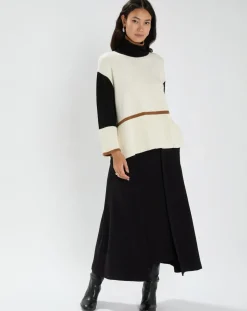 Lauren Vidal Pulls|Pull en Laine mélangée Doll crème