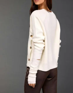 Lauren Vidal Pulls|Pull en Laine mélangée Dylan écru