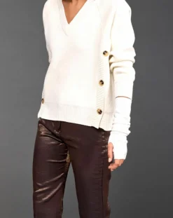 Lauren Vidal Pulls|Pull en Laine mélangée Dylan écru