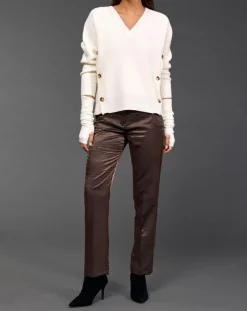 Lauren Vidal Pulls|Pull en Laine mélangée Dylan écru