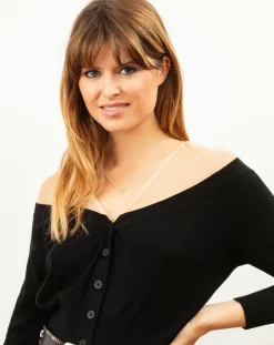 Bleu Blanc Rouge Pulls|Pull en Laine mélangée Gary noir