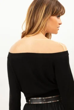 Bleu Blanc Rouge Pulls|Pull en Laine mélangée Gary noir