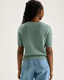 Bellerose Pulls|Pull en Laine mélangée Giwco rain blue