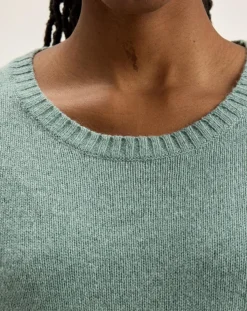 Bellerose Pulls|Pull en Laine mélangée Giwco rain blue