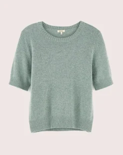 Bellerose Pulls|Pull en Laine mélangée Giwco rain blue