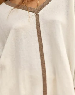 Lauren Vidal Pulls|Pull en Laine mélangée Kelya écru