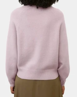 Marc O'Polo Pulls|Pull en Laine mélangée manches raglans violet clair