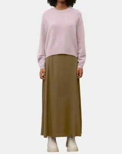 Marc O'Polo Pulls|Pull en Laine mélangée manches raglans violet clair