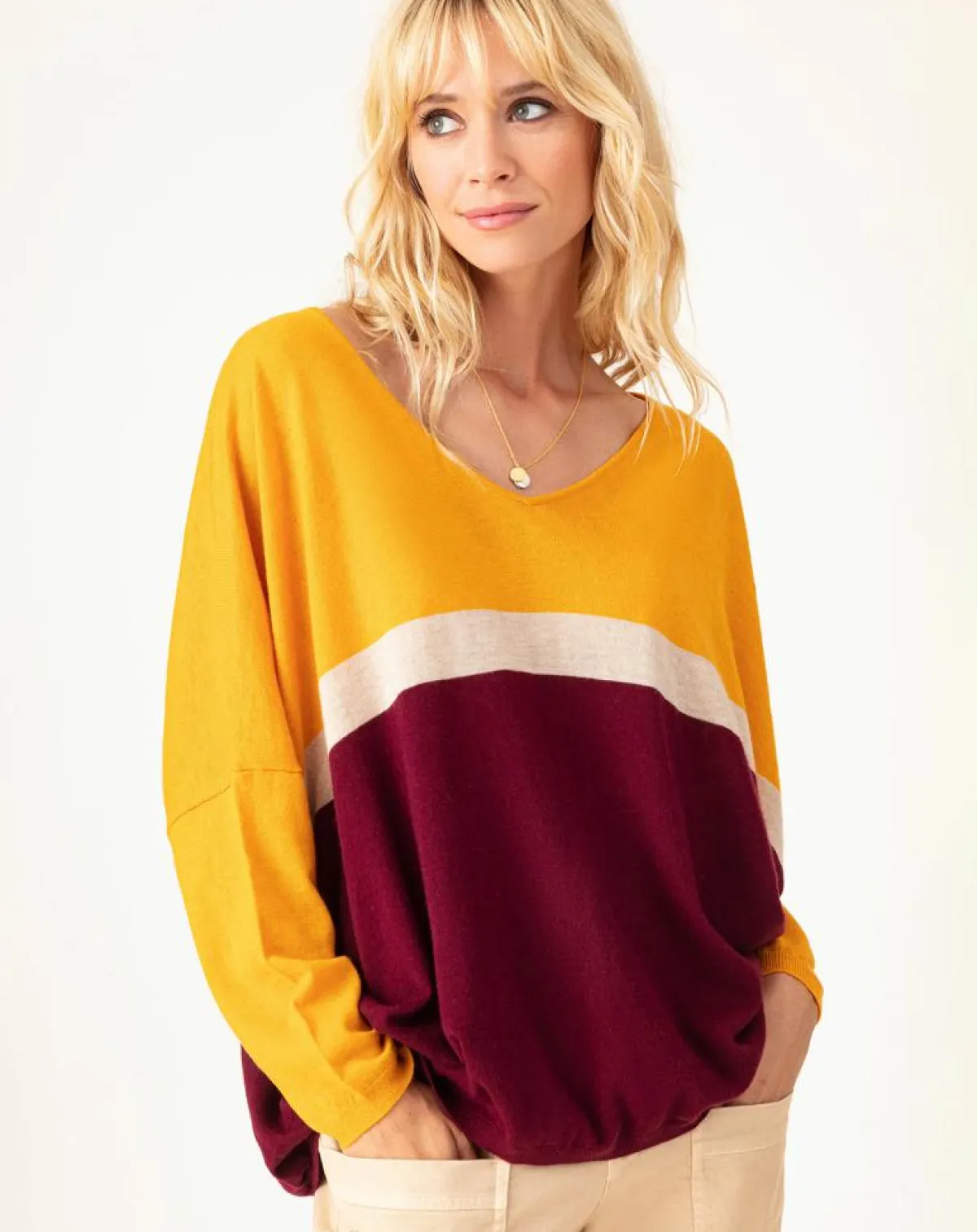 Indies Pulls|Pull en Laine mélangée Mariana trilogie