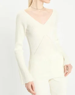 Zapa Pulls|Pull en Laine mélangée Nelia écru