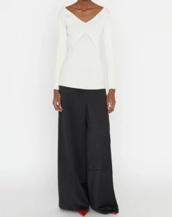 Zapa Pulls|Pull en Laine mélangée Nelia écru