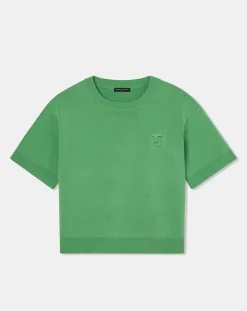 Tara Jarmon Pulls|Pull en Laine mélangée Pamelia amande