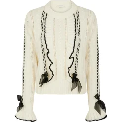 Manoush Pulls|Pull en Laine mélangée Parure ecru