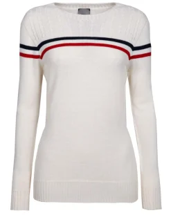 Duvillard Pulls|Pull en Laine mélangée Pomme blanc