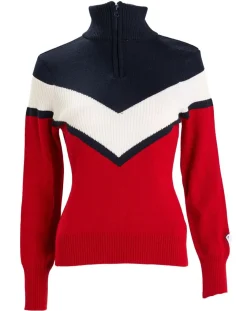 Degré 7 Pulls|Pull en Laine mélangée Teilla rouge